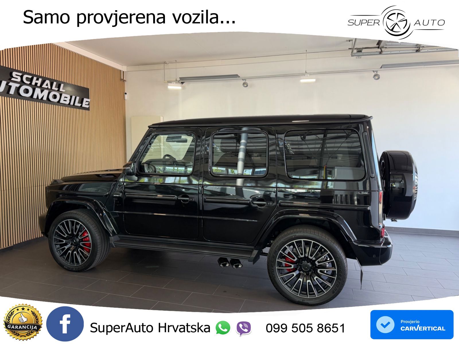 Mercedes AMG G 63 Long V8 (585 KS) 4MATIC 9G-TRONIC AMG SPEEDSHIFT TCT LED+GR SJED+ACC