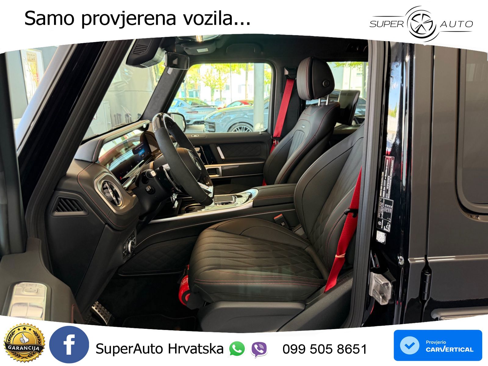 Mercedes AMG G 63 Long V8 (585 KS) 4MATIC 9G-TRONIC AMG SPEEDSHIFT TCT LED+GR SJED+ACC