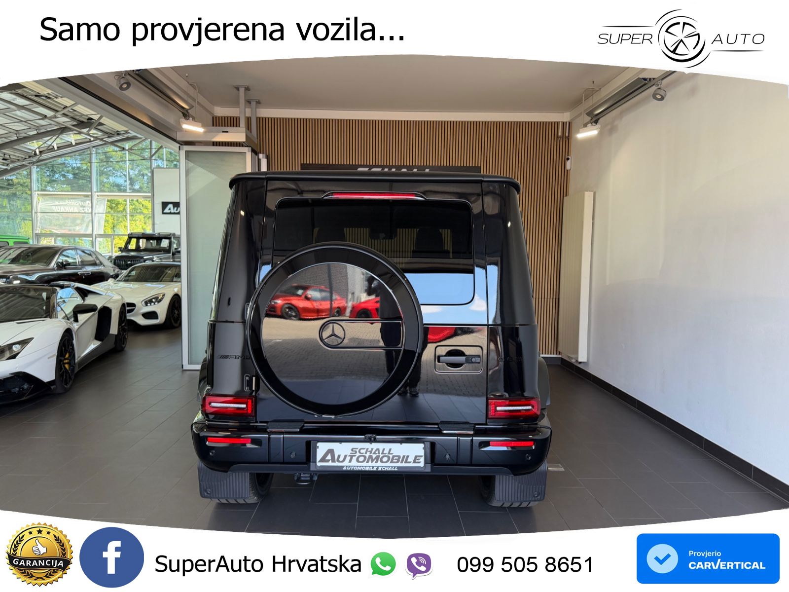 Mercedes AMG G 63 Long V8 (585 KS) 4MATIC 9G-TRONIC AMG SPEEDSHIFT TCT LED+GR SJED+ACC