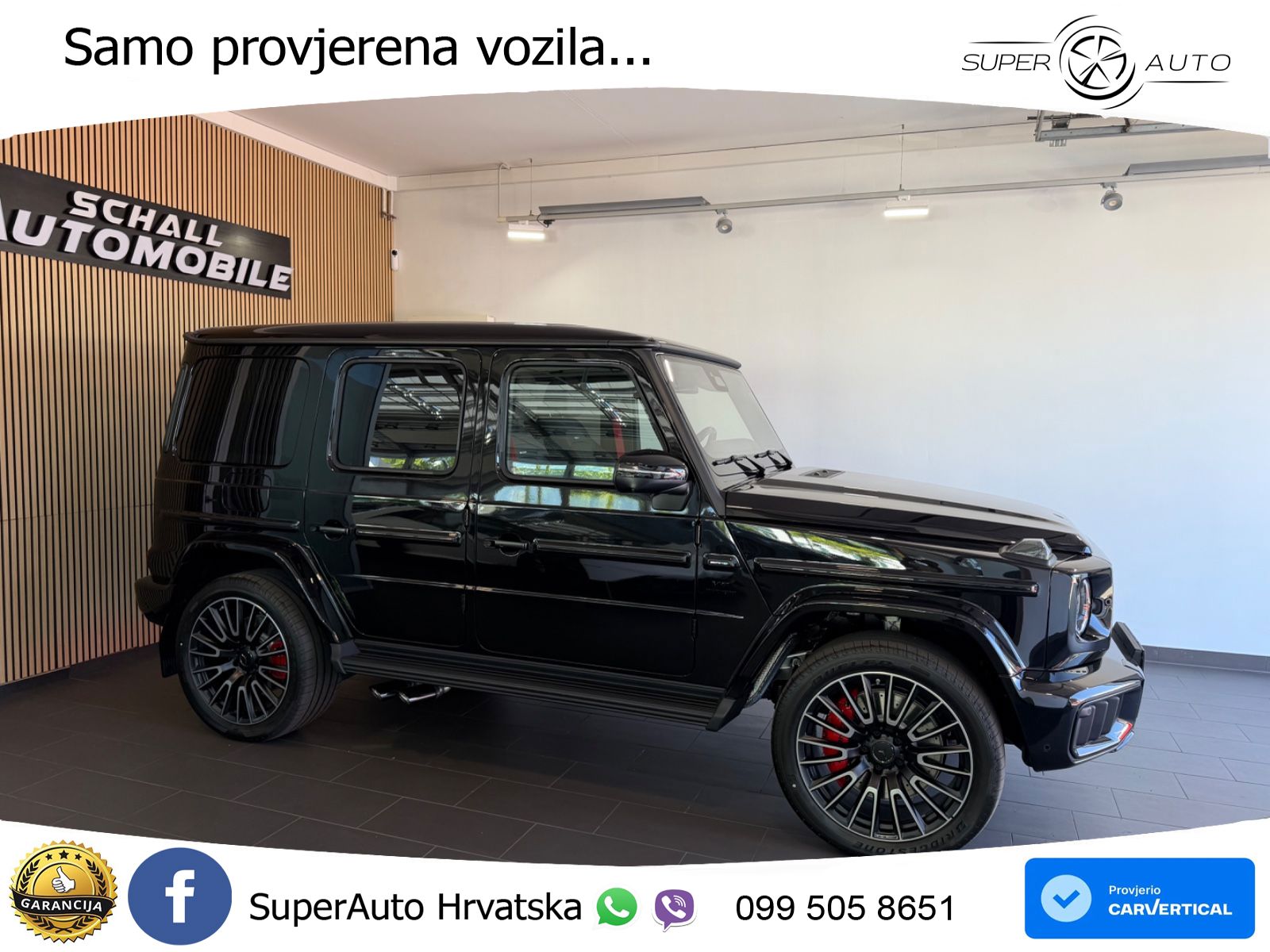 Mercedes AMG G 63 Long V8 (585 KS) 4MATIC 9G-TRONIC AMG SPEEDSHIFT TCT LED+GR SJED+ACC