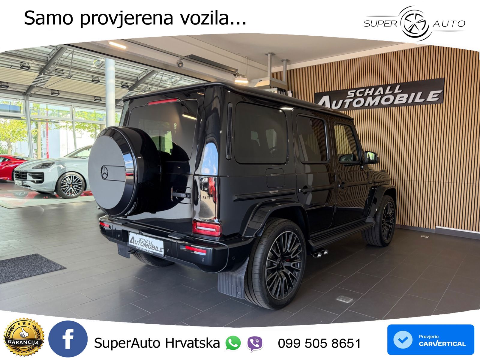 Mercedes AMG G 63 Long V8 (585 KS) 4MATIC 9G-TRONIC AMG SPEEDSHIFT TCT LED+GR SJED+ACC