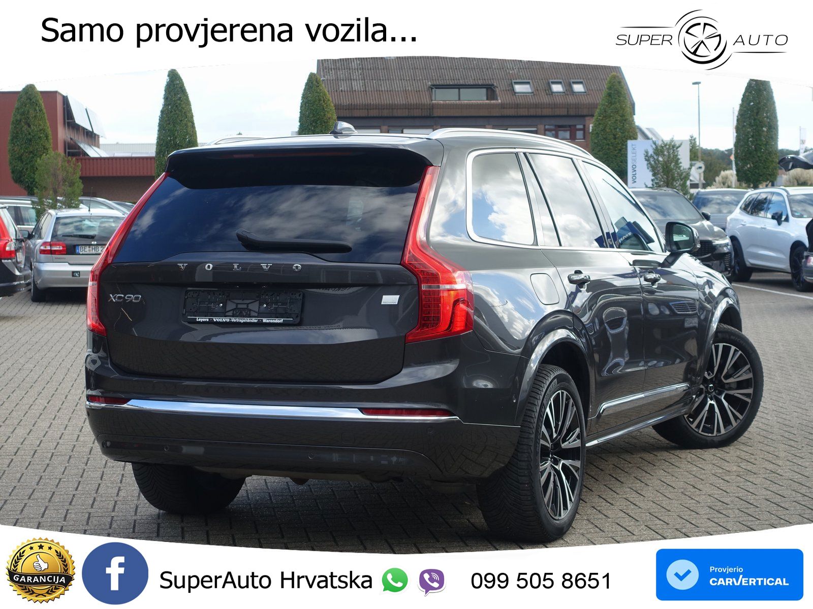 Volvo XC90 2.0 T8 AWD Automatic ZRAČNI+ACC+4xGR SJED+360