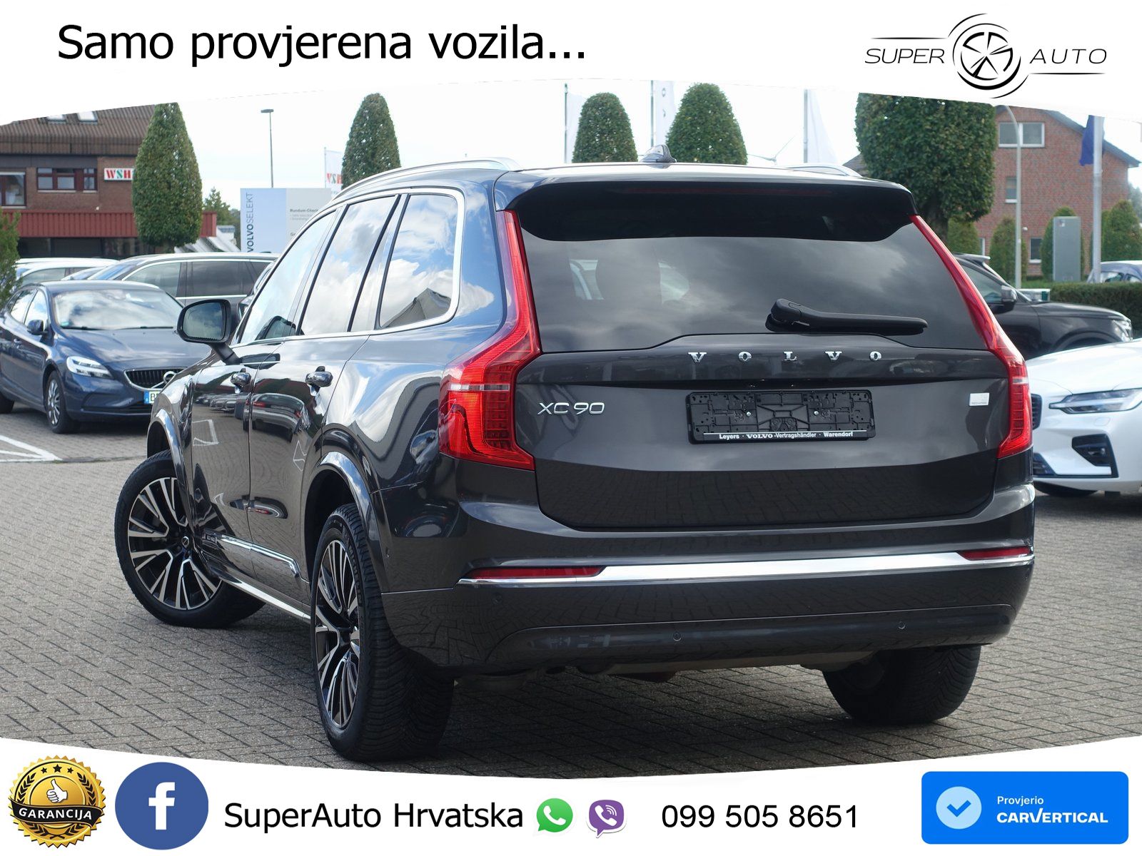 Volvo XC90 2.0 T8 AWD Automatic ZRAČNI+ACC+4xGR SJED+360