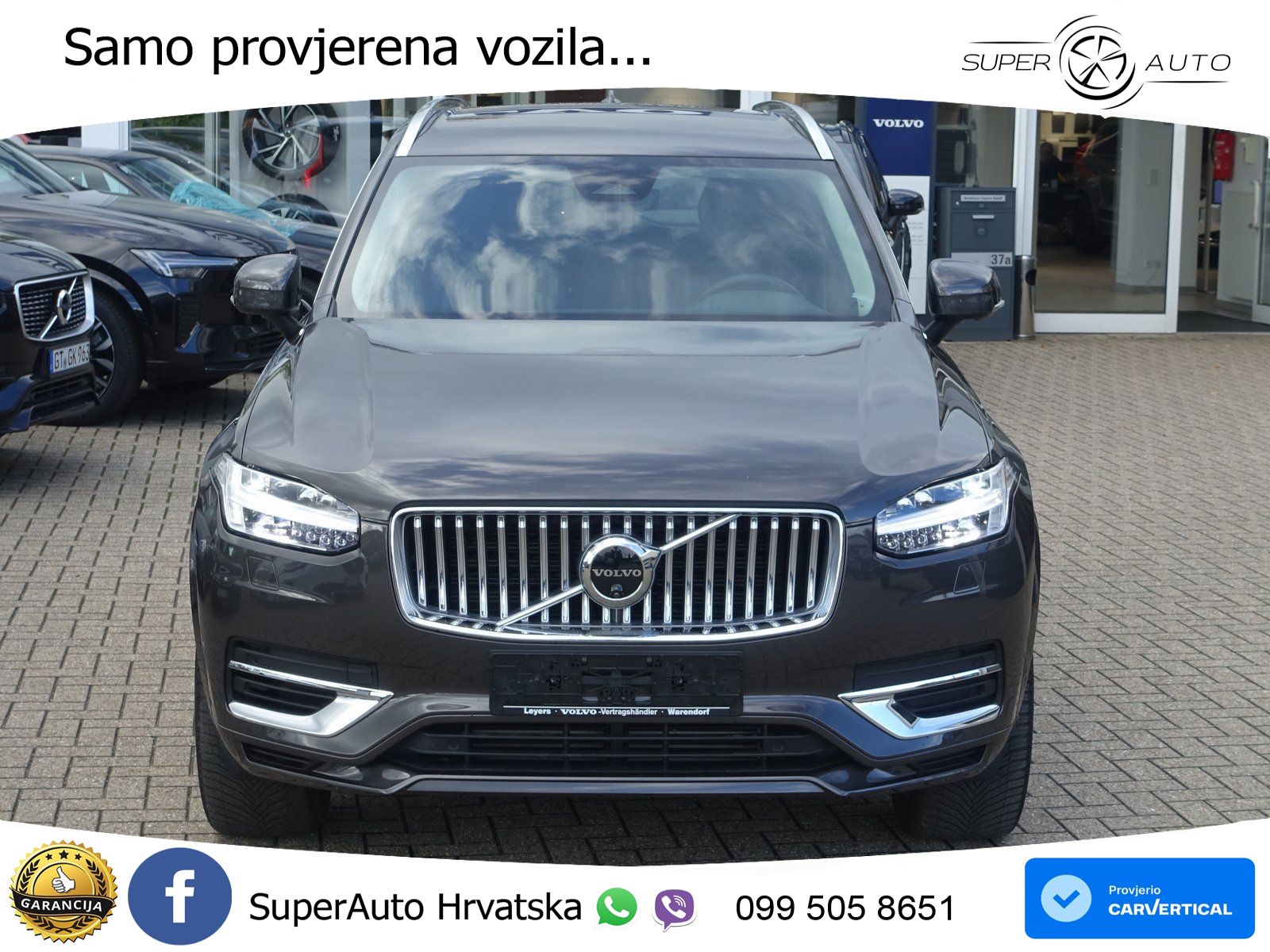 Volvo XC90 2.0 T8 AWD Automatic ZRAČNI+ACC+4xGR SJED+360