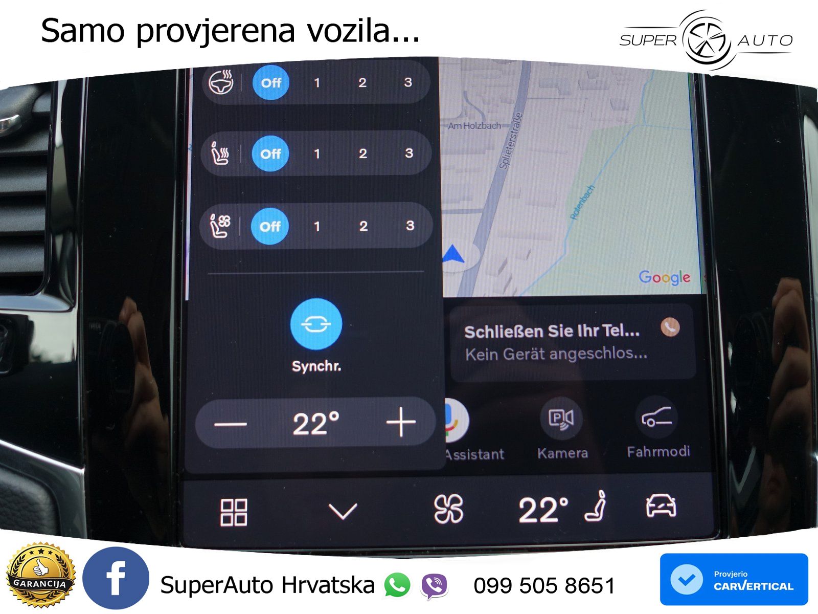 Volvo XC90 2.0 T8 AWD Automatic ZRAČNI+ACC+4xGR SJED+360