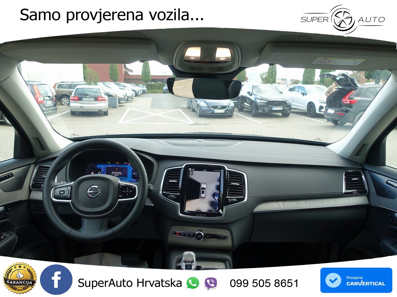 Volvo XC90 2.0 T8 AWD Automatic ZRAČNI+ACC+4xGR SJED+360
