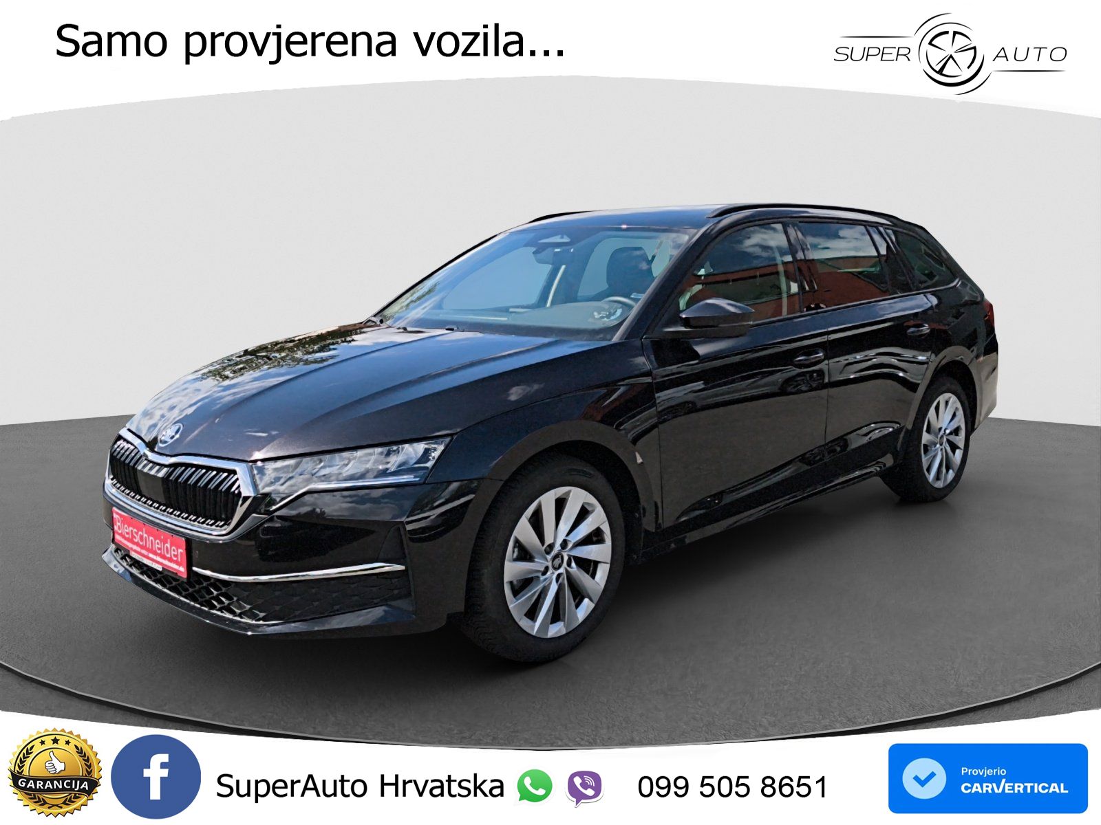 Škoda Octavia Combi 2.0 TDI (150 KS) DSG Selection LED+GR SJED+ACC
