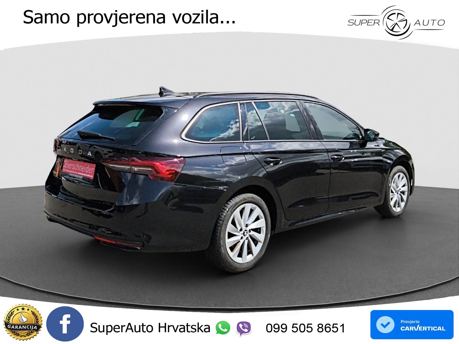 Škoda Octavia Combi 2.0 TDI (150 KS) DSG Selection LED+GR SJED+ACC