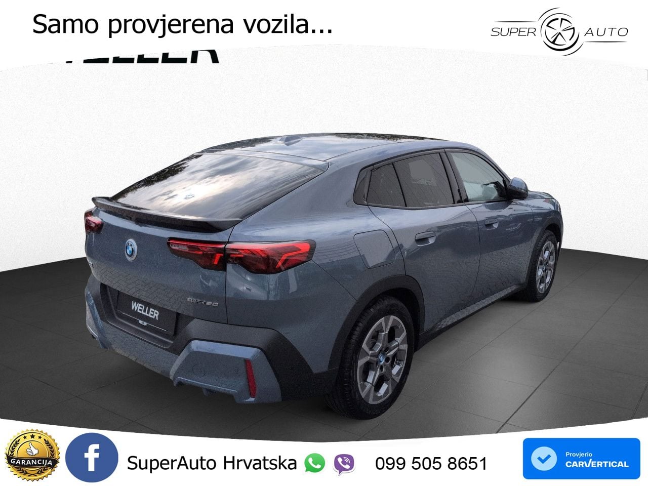 BMW iX2 66.5 kWh (204 KS) eDrive20