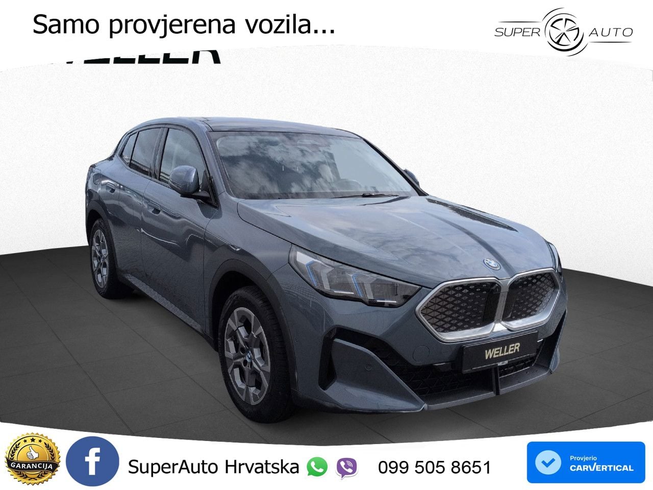 BMW iX2 66.5 kWh (204 KS) eDrive20