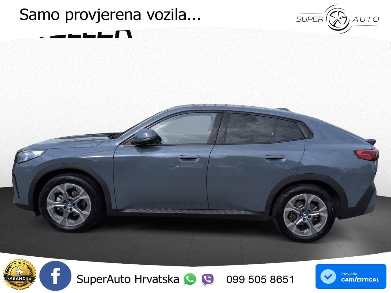 BMW iX2 66.5 kWh (204 KS) eDrive20