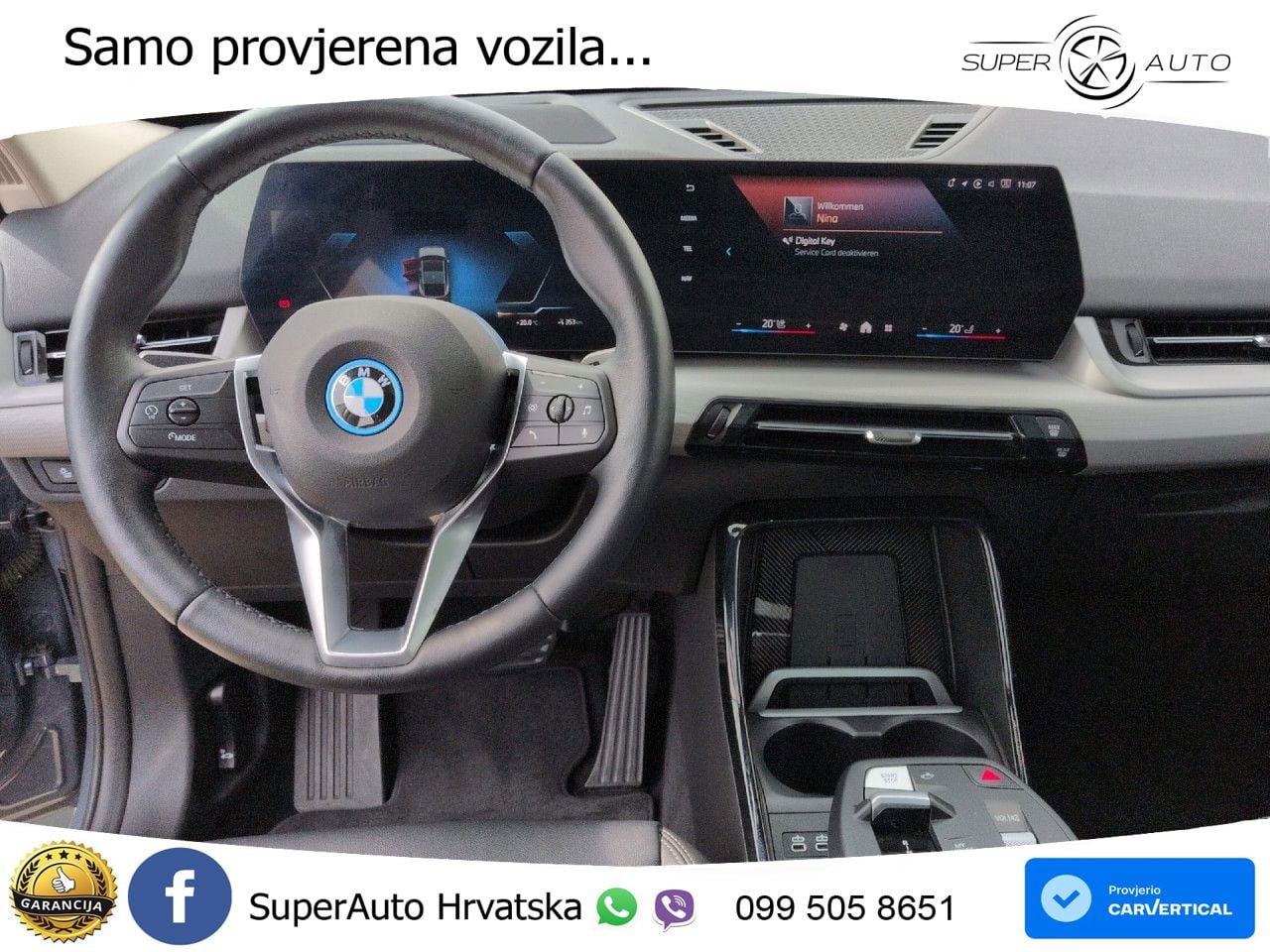 BMW iX2 66.5 kWh (204 KS) eDrive20