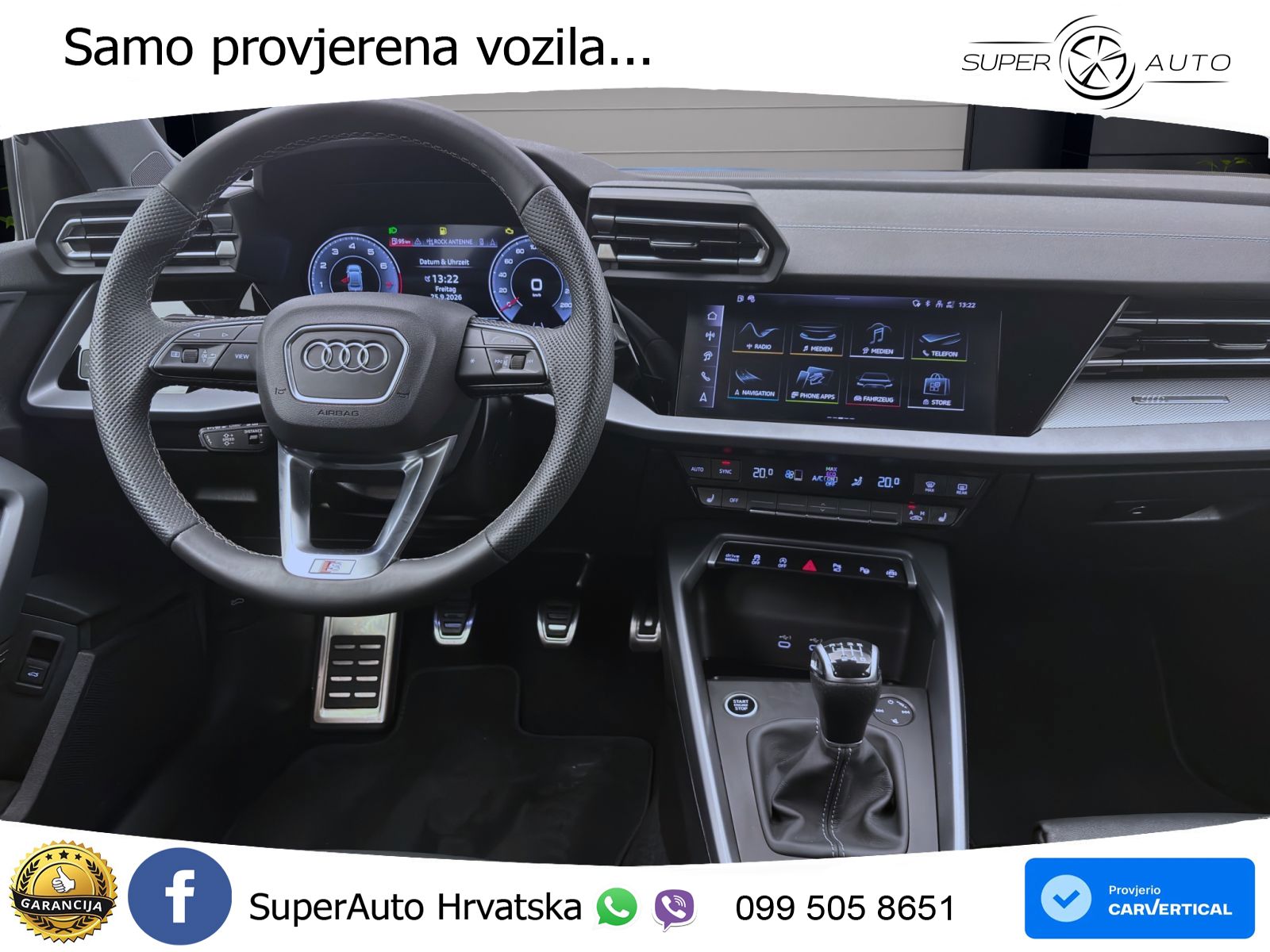 Audi A3 Limuzina 30 TFSI (116 KS) advanced LED+GR SJED+ACC