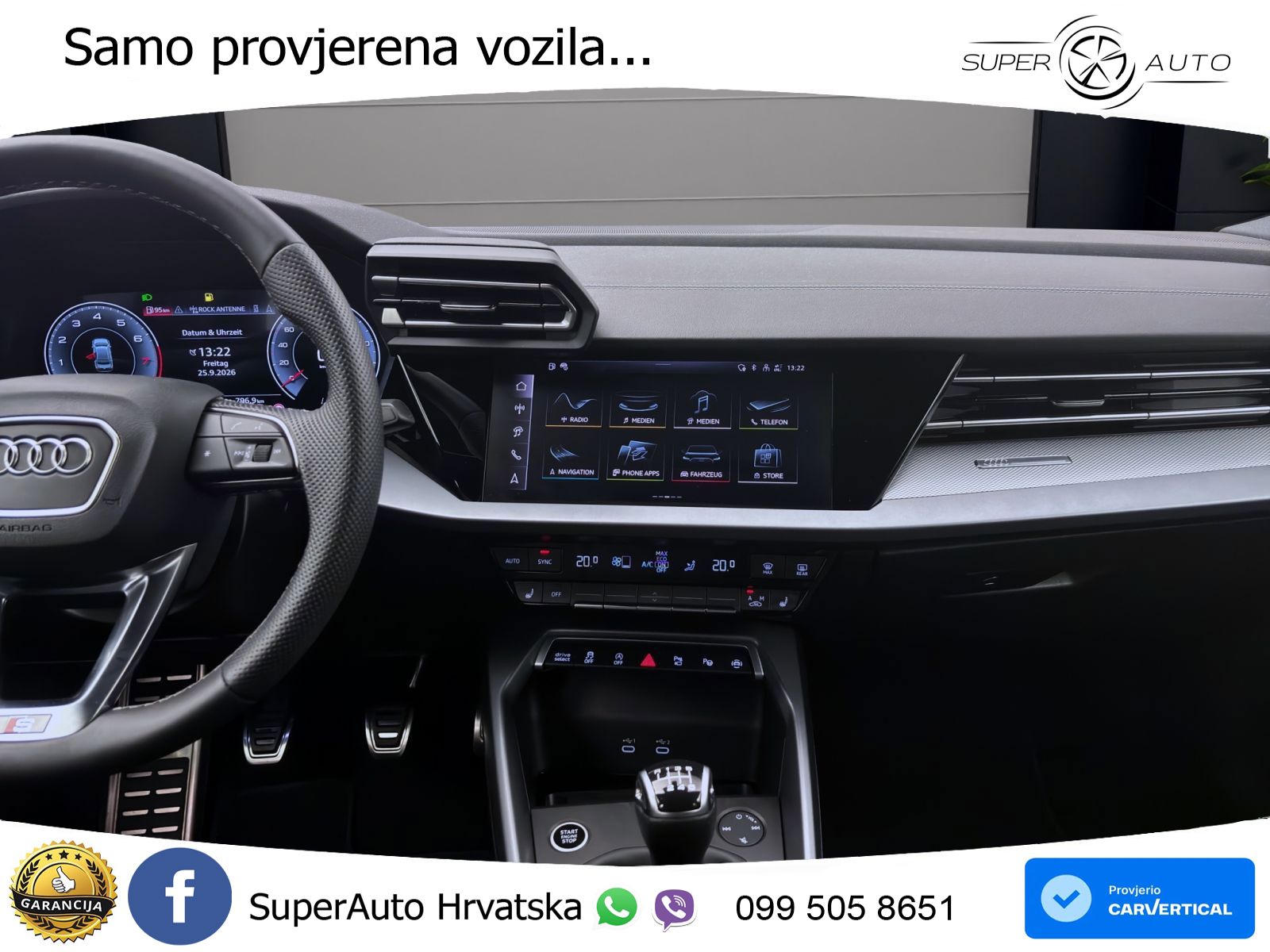 Audi A3 Limuzina 30 TFSI (116 KS) advanced LED+GR SJED+ACC