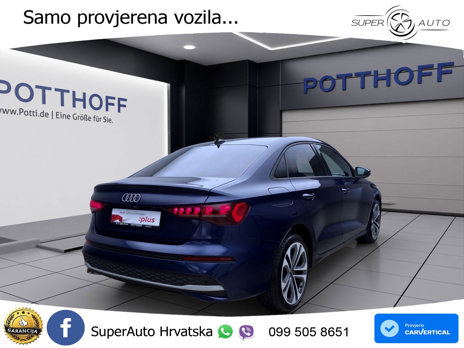 Audi A3 Limuzina 30 TFSI (116 KS) advanced LED+GR SJED+ACC