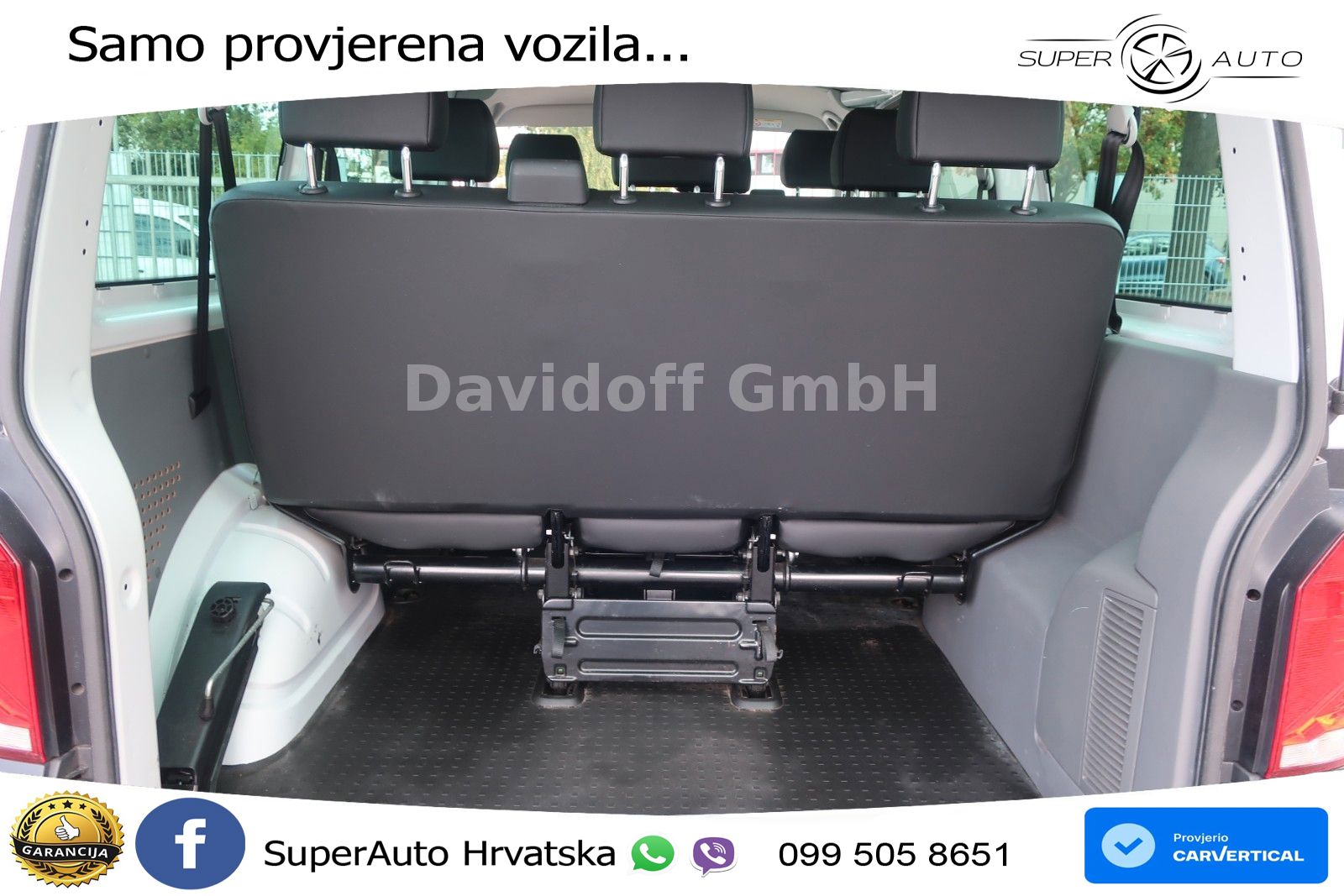 Volkswagen Nr.B40 T6.1 Transporter 1.Hand / 9 Sitzer /Klima 110 KS