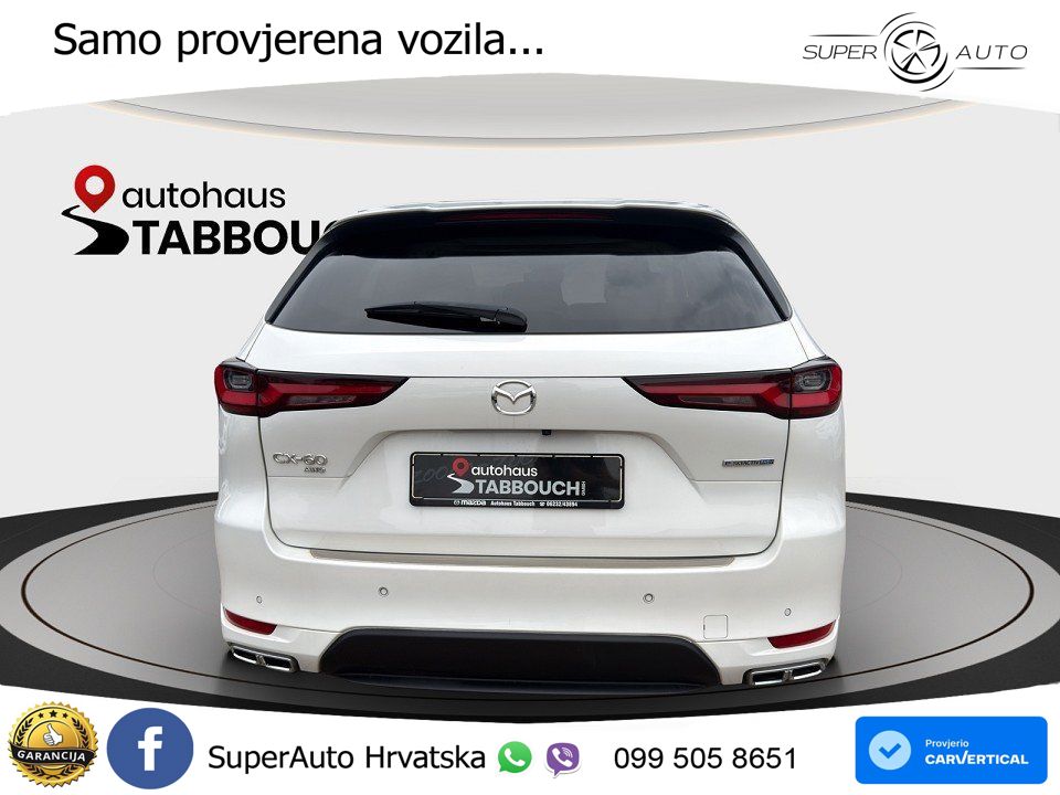 Mazda CX-60 2.5 e-Skyactiv (328 KS) AWD Automatic MATRIX+GR SJED+KAM