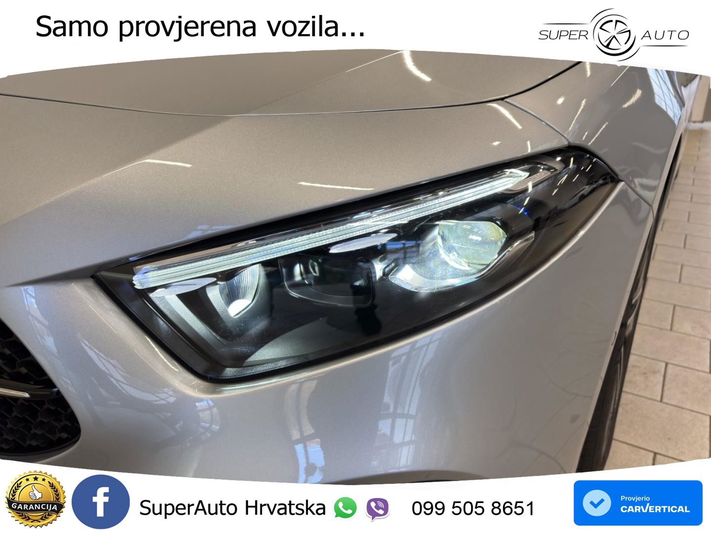 Mercedes-Benz A 200 7G-DCT LED+GR SJED+ACC