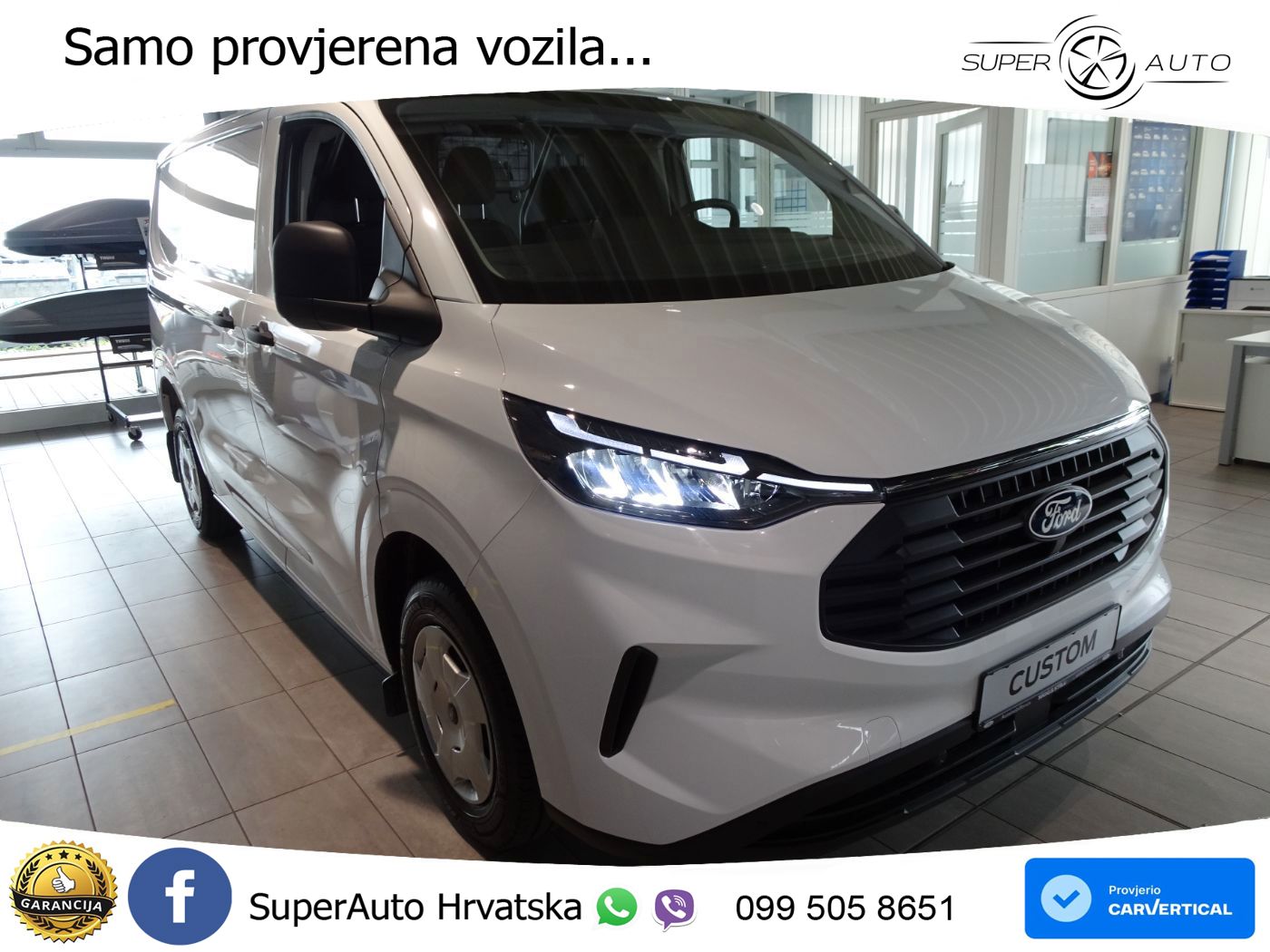 Ford Transit Custom Kasten 280 L1 Trend NAV*AHK*LED*P 136 KS