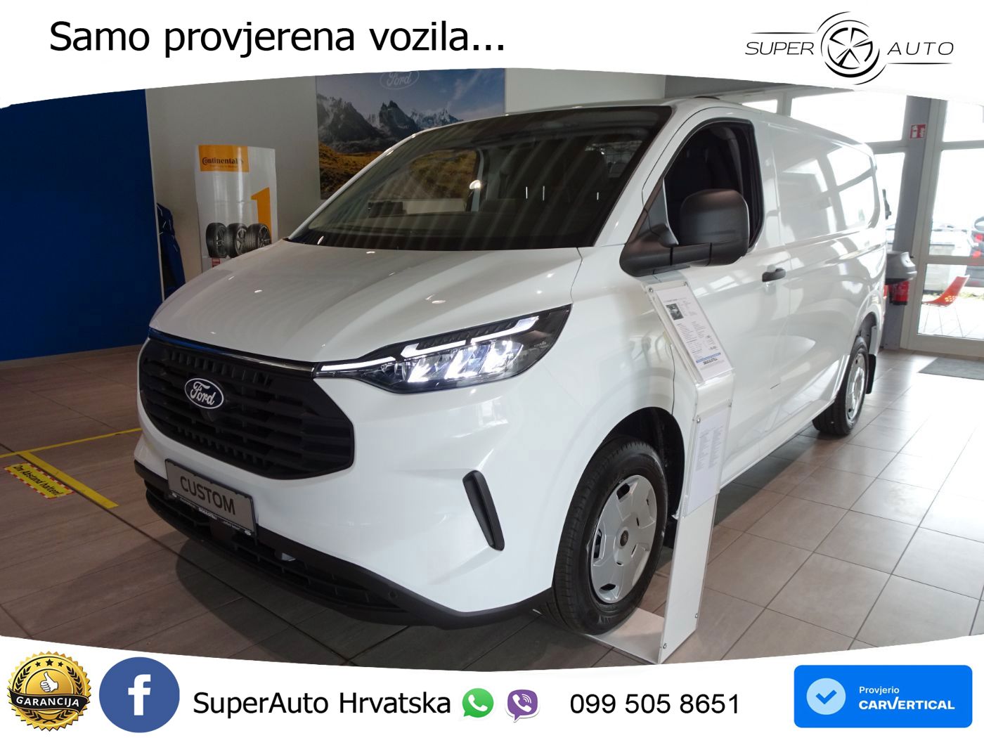 Ford Transit Custom Kasten 280 L1 Trend NAV*AHK*LED*P 136 KS