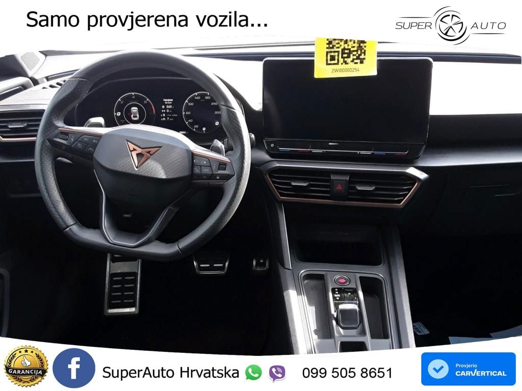 Cupra Formentor 1.4 TSI (245 KS) e-Hybrid DSG VZ MATRIX+GR SJED+KAM