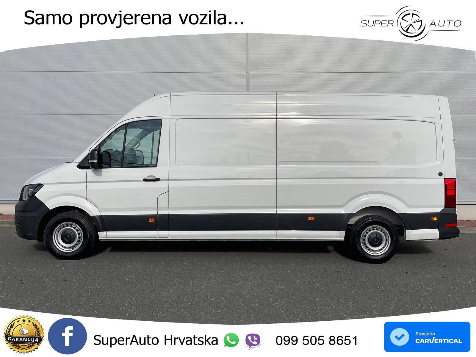 Volkswagen Crafter Kasten 35 L4H3 NAV RFK oh.Schäden 5J.Gar 177 KS