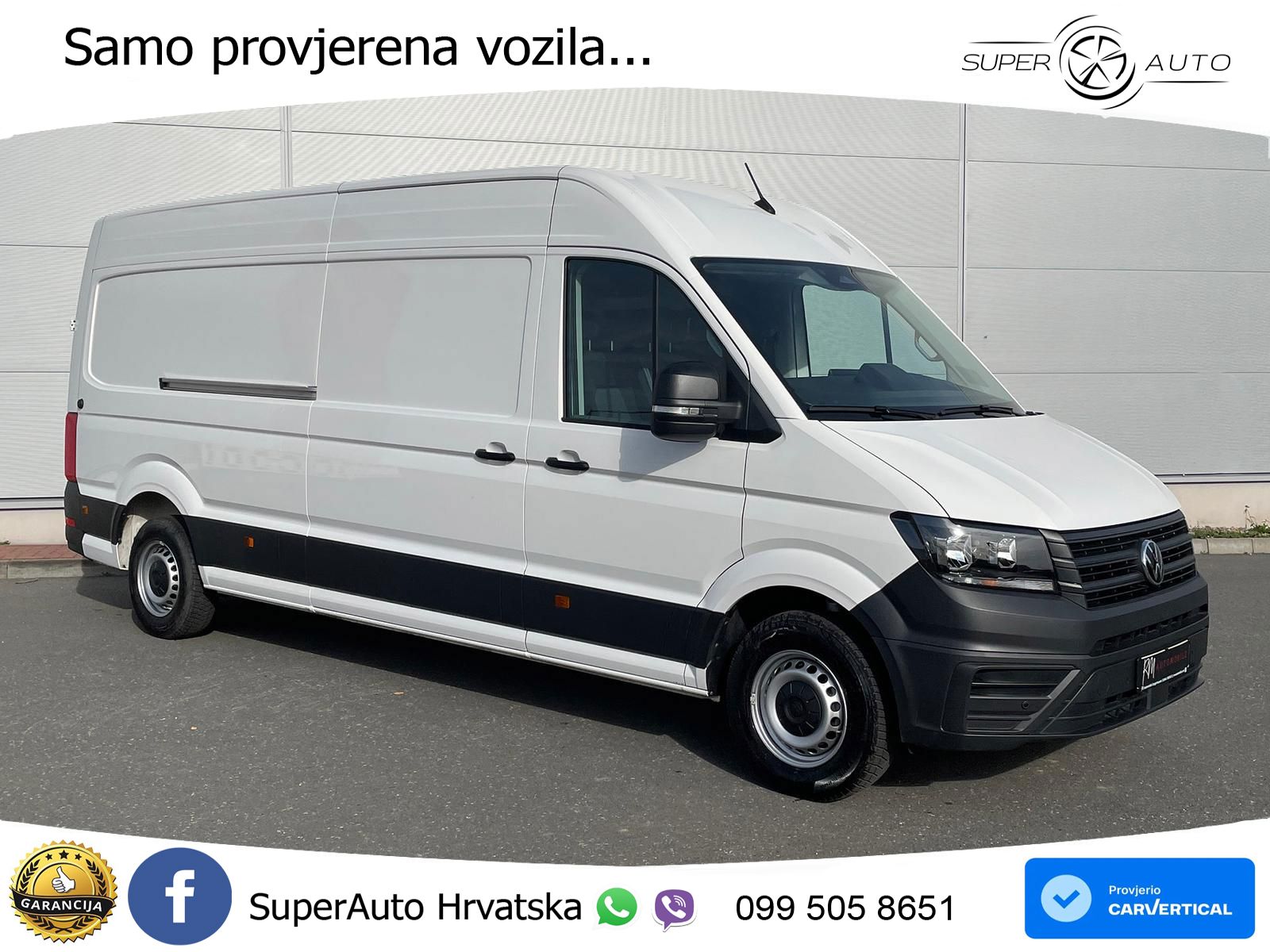 Volkswagen Crafter Kasten 35 L4H3 NAV RFK oh.Schäden 5J.Gar 177 KS