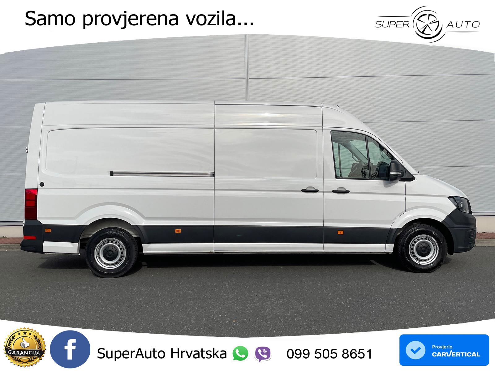 Volkswagen Crafter Kasten 35 L4H3 NAV RFK oh.Schäden 5J.Gar 177 KS