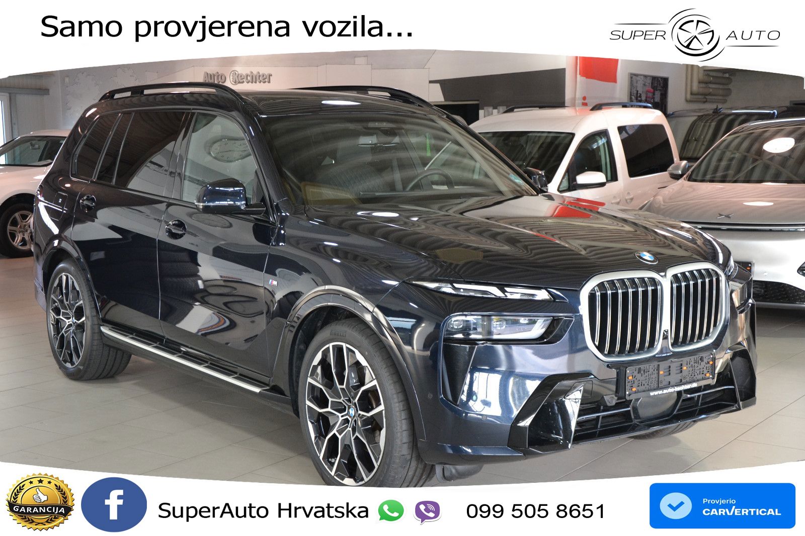 BMW X7 40i (381 KS) xDrive Steptronic M Sport LED+GR SJED+ACC