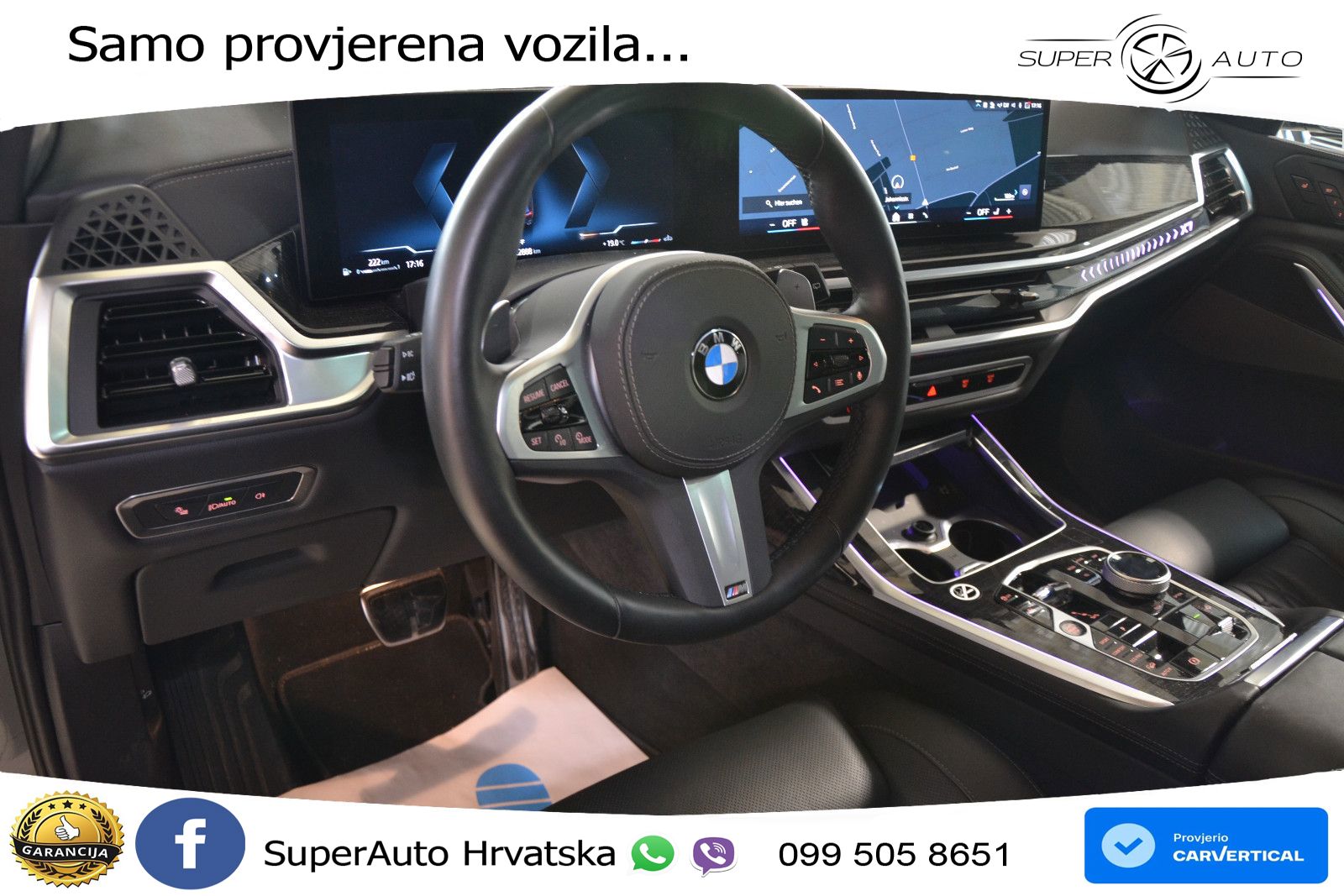 BMW X7 40i (381 KS) xDrive Steptronic M Sport LED+GR SJED+ACC