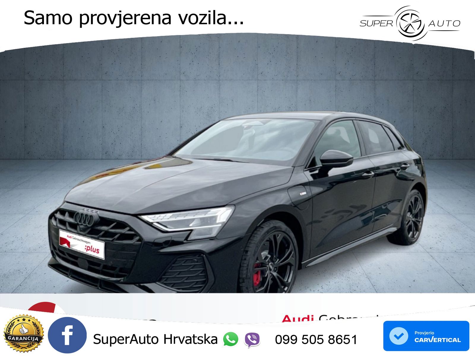 Audi A3 45 TFSIe (272 KS) S tronic S line LED+GR SJED+ACC