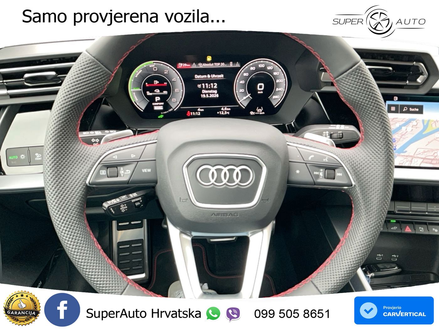 Audi A3 45 TFSIe (272 KS) S tronic S line LED+GR SJED+ACC