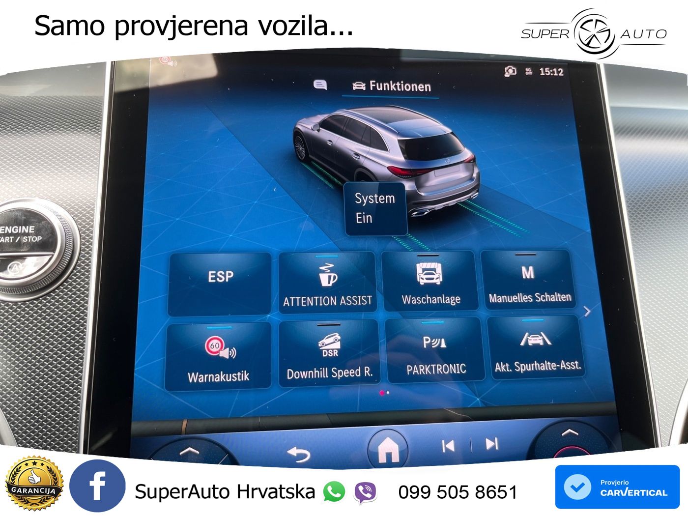 Mercedes GLC 200 (204 KS) 4MATIC 9G-TRONIC AMG LED+GR SJED+ACC