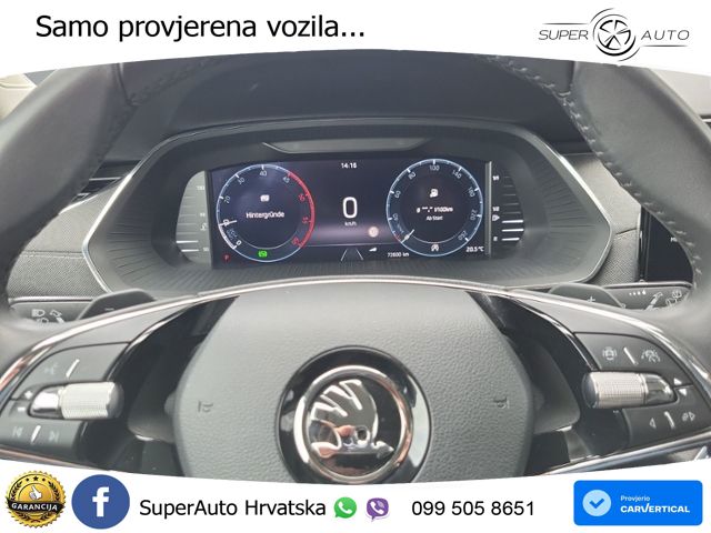 Škoda Octavia Combi 2.0 TDI (150 KS) DSG LED+GR SJED+ACC
