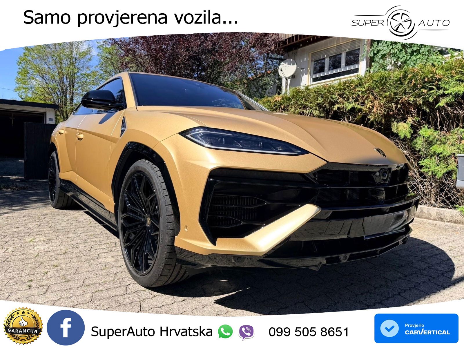 Lamborghini Urus SE 4.0 V8 (800 KS) 4WD Automatic LED+GR SJED+ACC