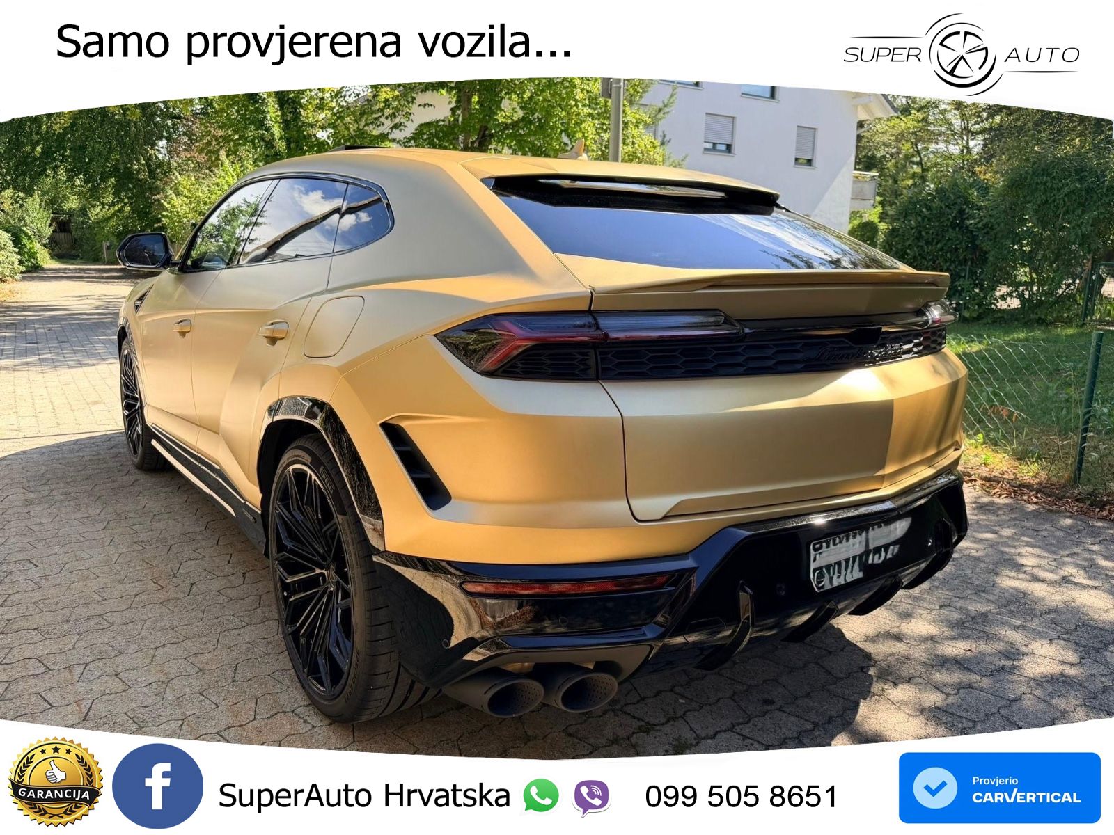 Lamborghini Urus SE 4.0 V8 (800 KS) 4WD Automatic LED+GR SJED+ACC