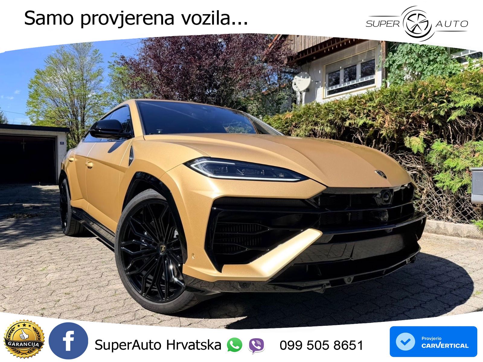 Lamborghini Urus SE 4.0 V8 (800 KS) 4WD Automatic LED+GR SJED+ACC