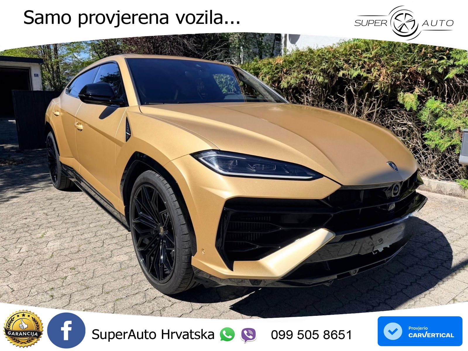 Lamborghini Urus SE 4.0 V8 (800 KS) 4WD Automatic LED+GR SJED+ACC