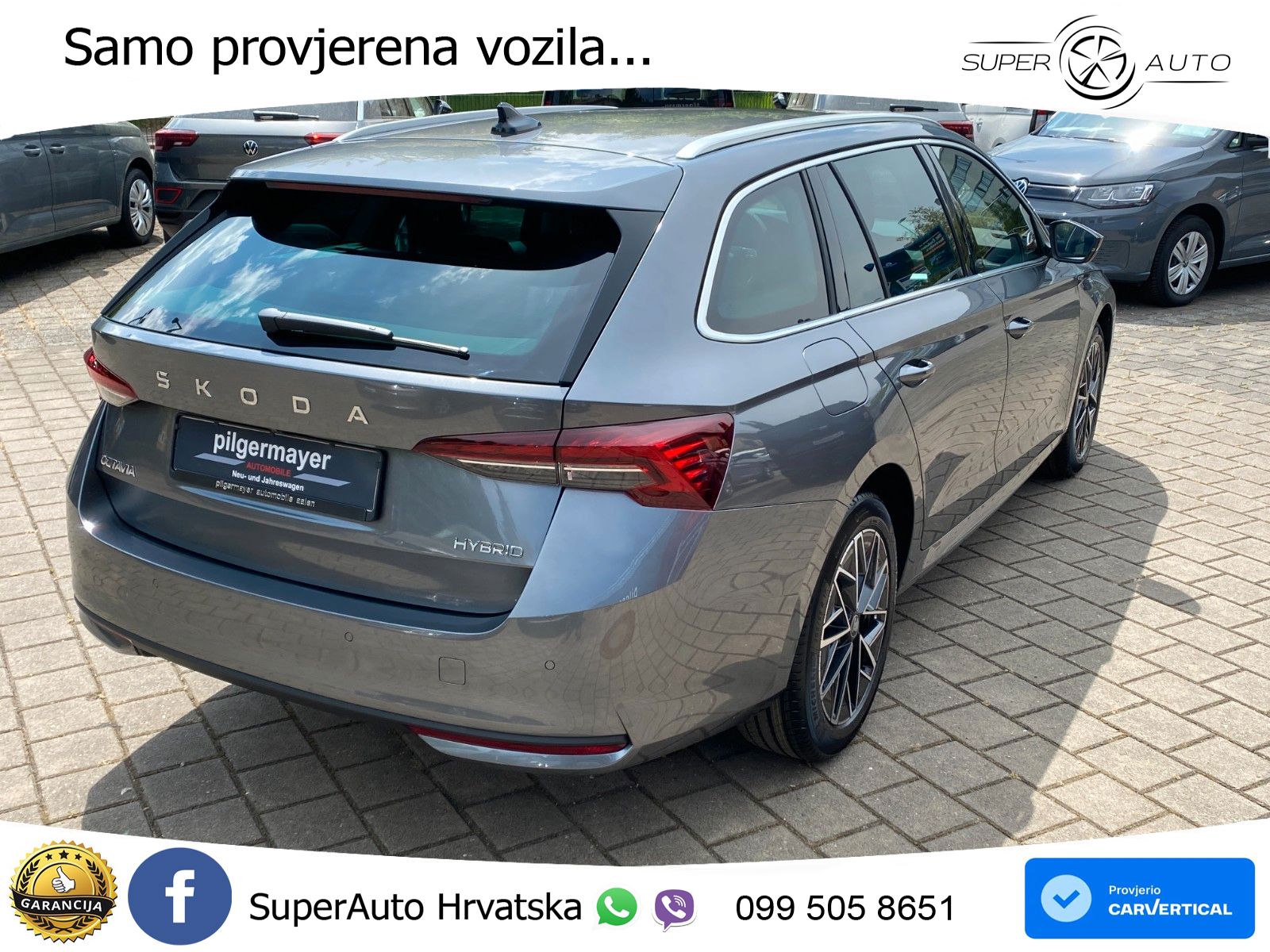 Škoda Octavia Combi 1.5 TSI (150 KS) DSG Selection LED+GR SJED+ACC