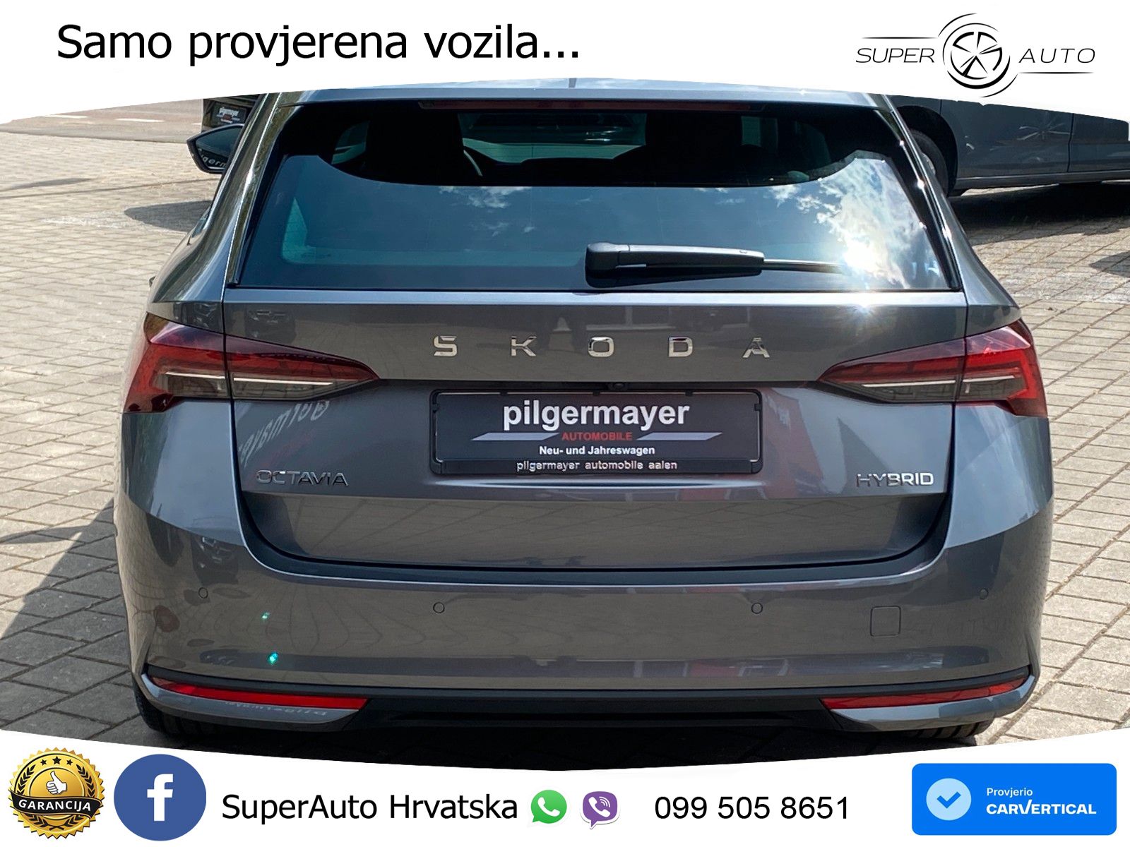 Škoda Octavia Combi 1.5 TSI (150 KS) DSG Selection LED+GR SJED+ACC