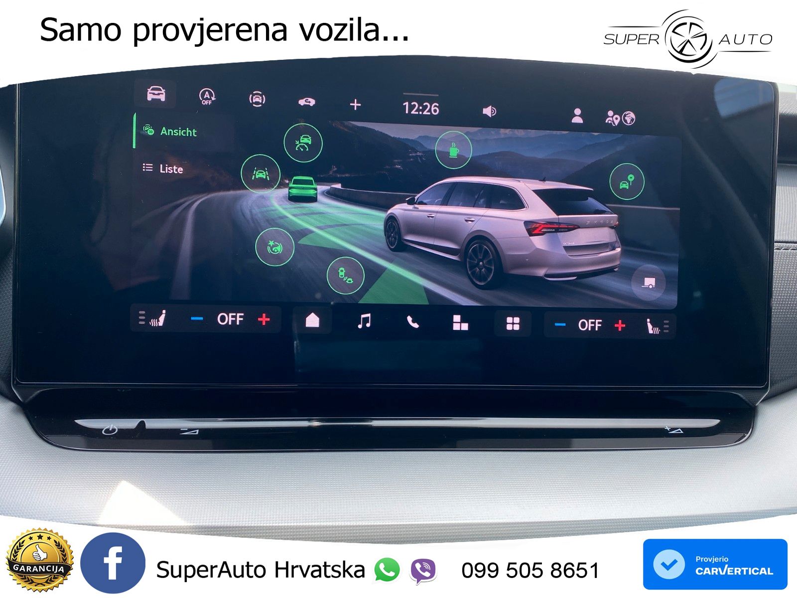 Škoda Octavia Combi 1.5 TSI (150 KS) DSG Selection LED+GR SJED+ACC