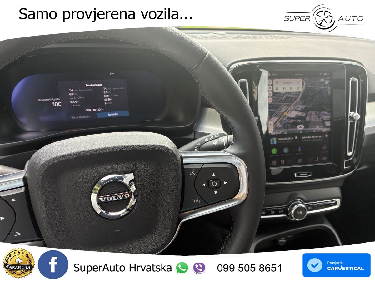 Volvo XC40 2.0 B3 163 KS Automatic LED+GR SJED+ACC