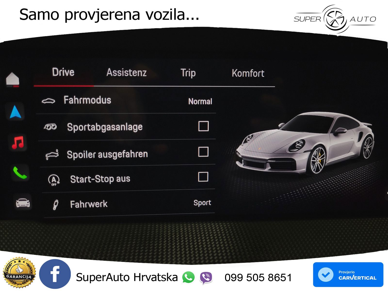 Porsche 911 Turbo S 3.8 (650 KS) PDK ACC+GR SJED+360+PANO