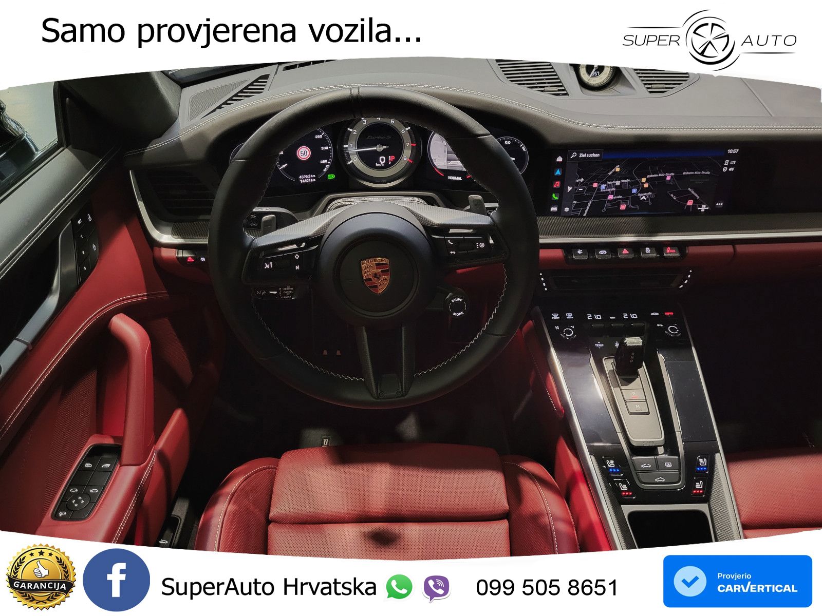 Porsche 911 Turbo S 3.8 (650 KS) PDK ACC+GR SJED+360+PANO