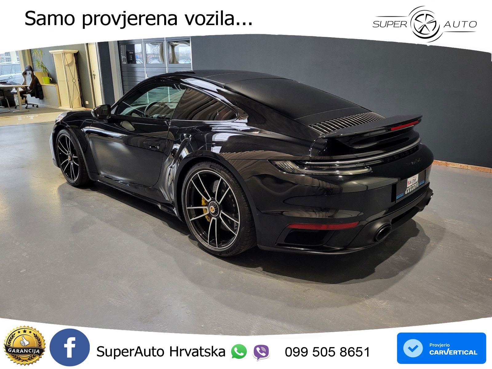 Porsche 911 Turbo S 3.8 (650 KS) PDK ACC+GR SJED+360+PANO