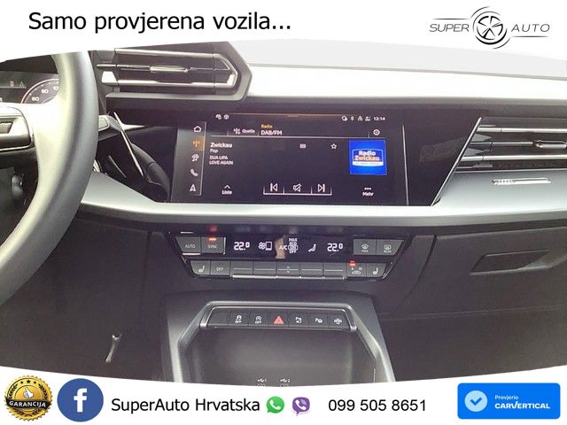 Audi A3 35 TFSI (150 KS) S tronic advanced LED+GR SJED+ACC