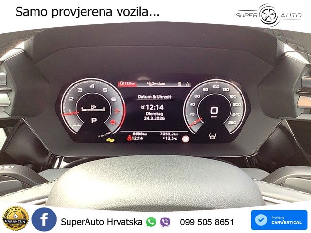 Audi A3 35 TFSI (150 KS) S tronic advanced LED+GR SJED+ACC