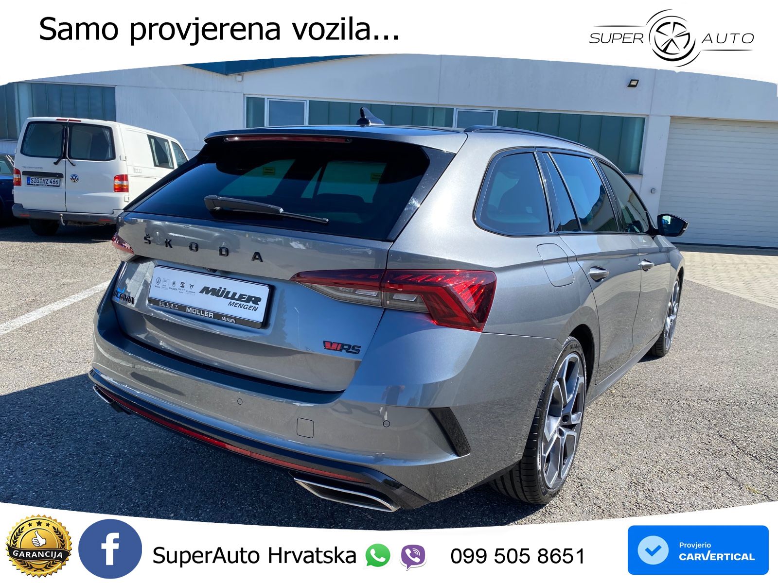 Škoda Octavia Combi RS 2.0 TSI (245 KS) DSG LED+GR SJED+ACC