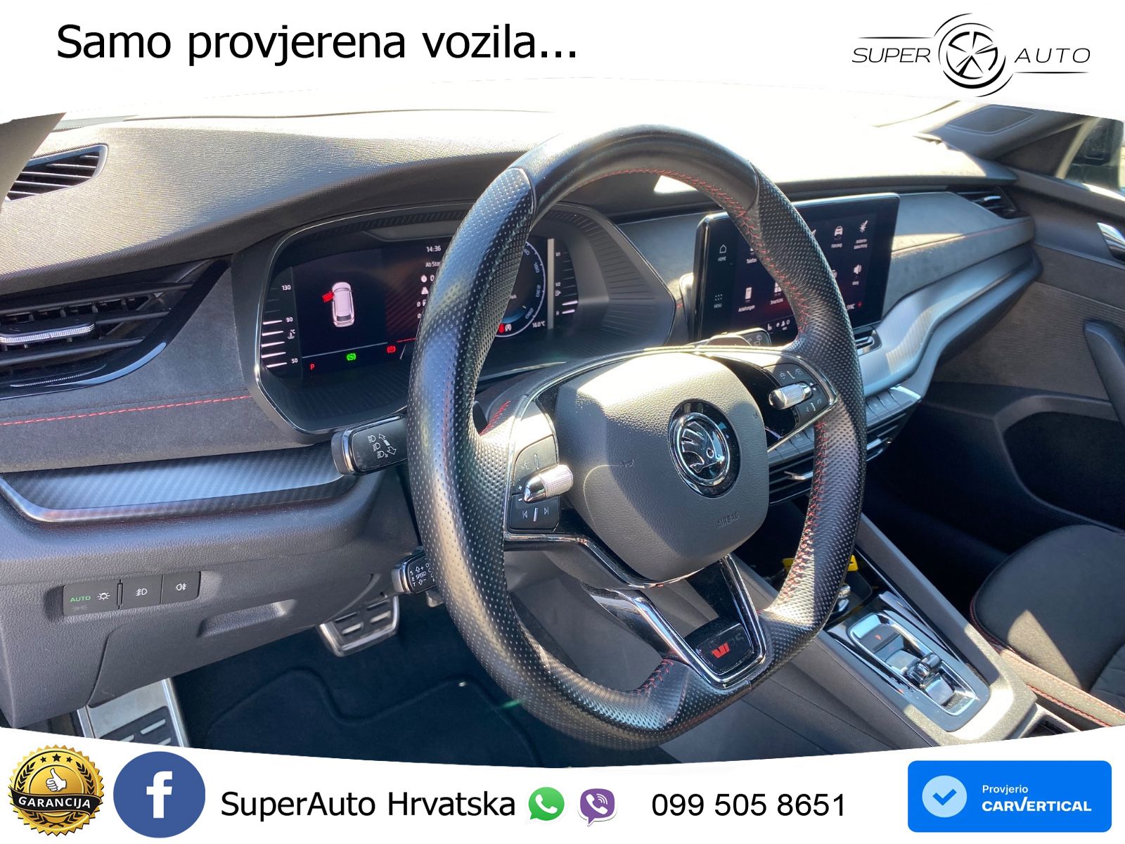 Škoda Octavia Combi RS 2.0 TSI (245 KS) DSG LED+GR SJED+ACC