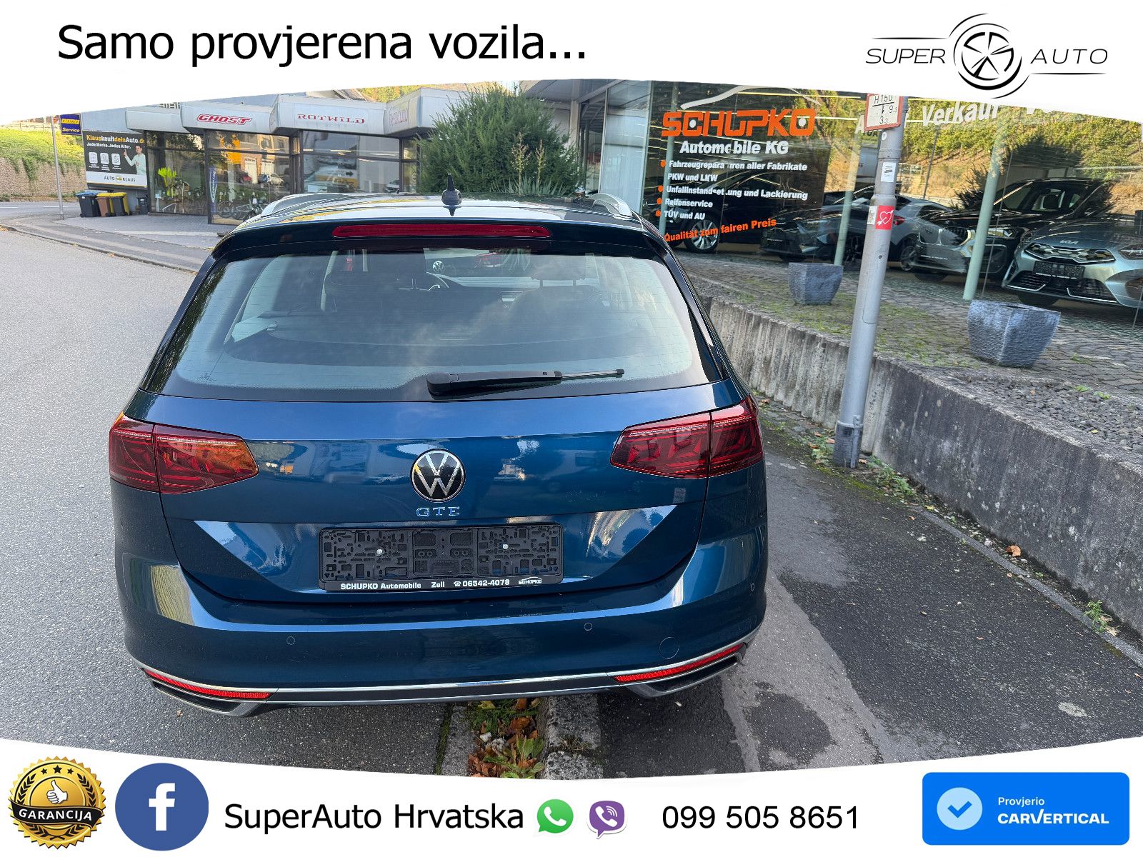Volkswagen Passat Variant GTE 1.4 TSI (218 KS) DSG LED+GR SJED+ACC